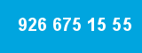926 675 15 55 926 675 15 55